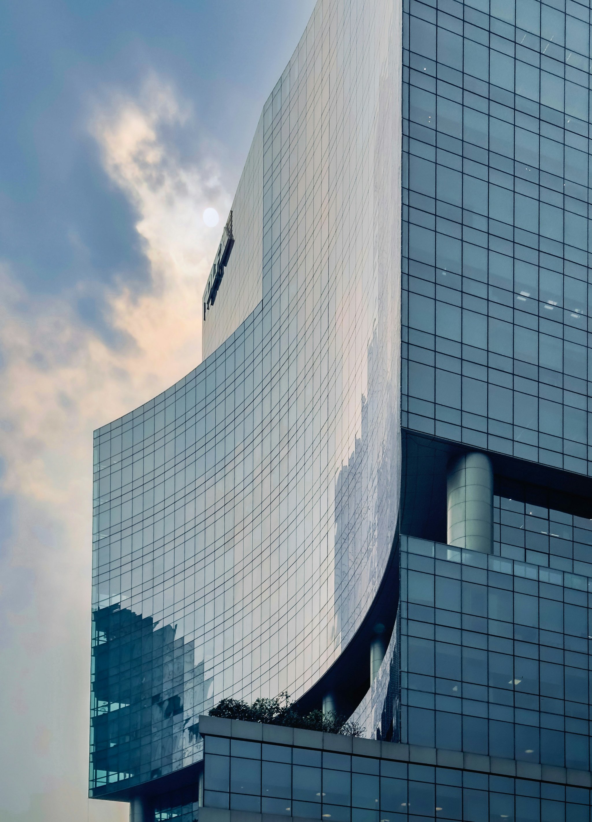 Grade A office building exterior