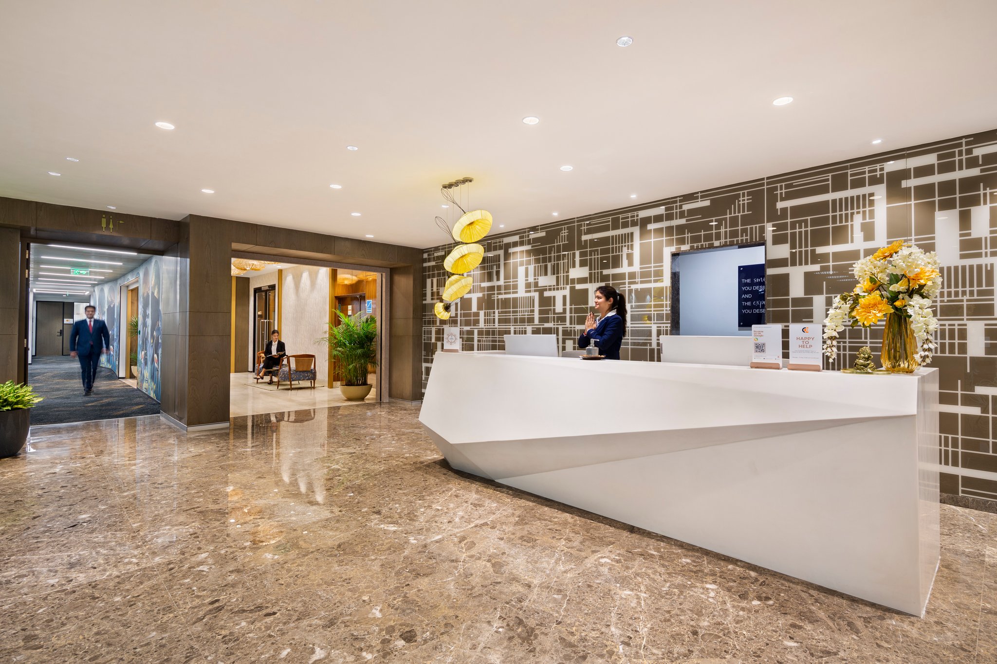 Arrival & Concierge — Two Horizon Centre