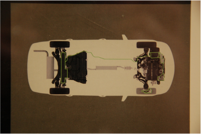 2009 Saturn Aura overview of system components