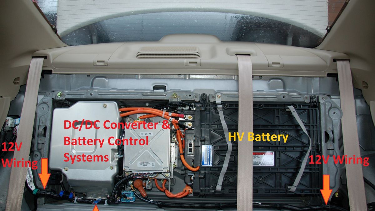 Annotated Hybrid Battery Image