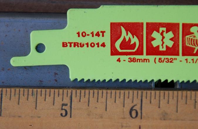10-14-TPI Reciprocating Saw Blade