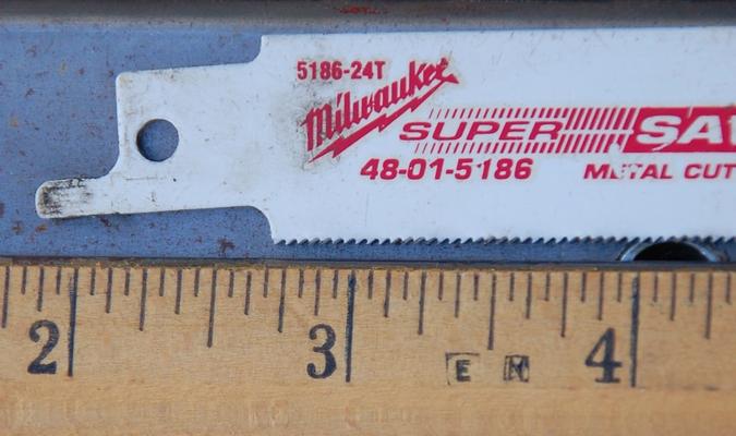 24-TPI Reciprocating Saw Blade