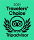 Tripadvisor badges of travelers choice