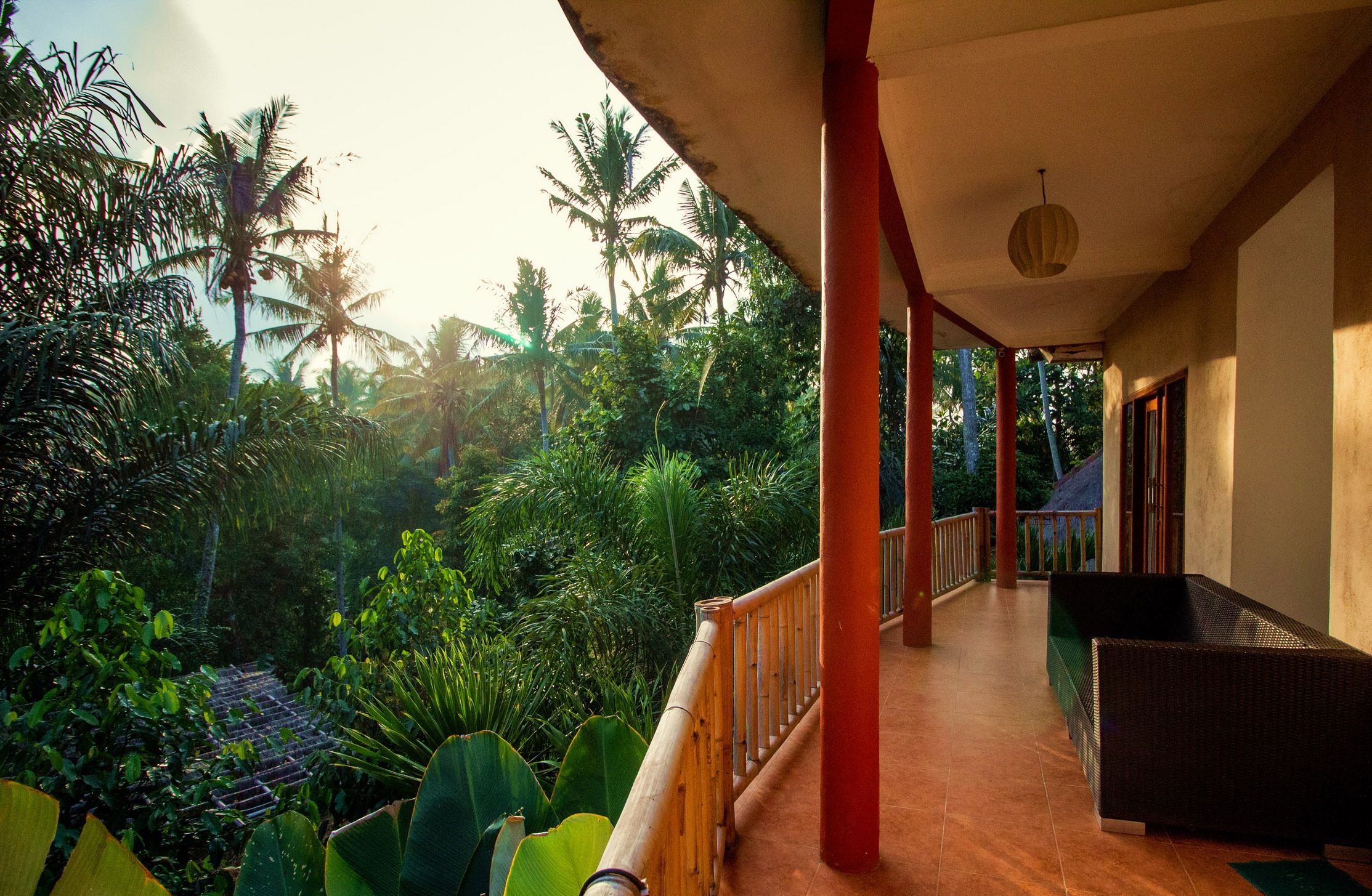 View from Ganesha upstairs veranda