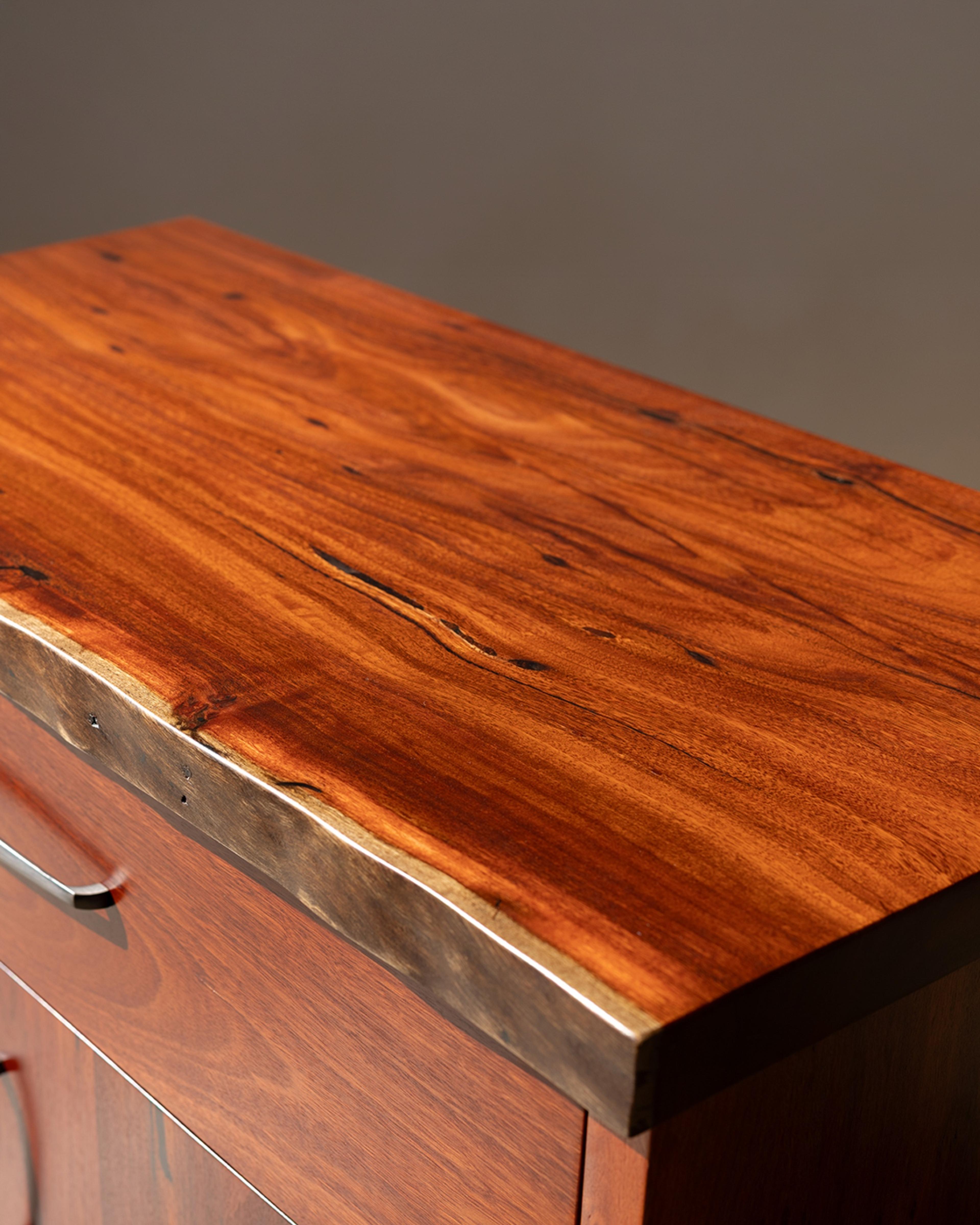 Live edge Marri top of the Coolbinia buffet