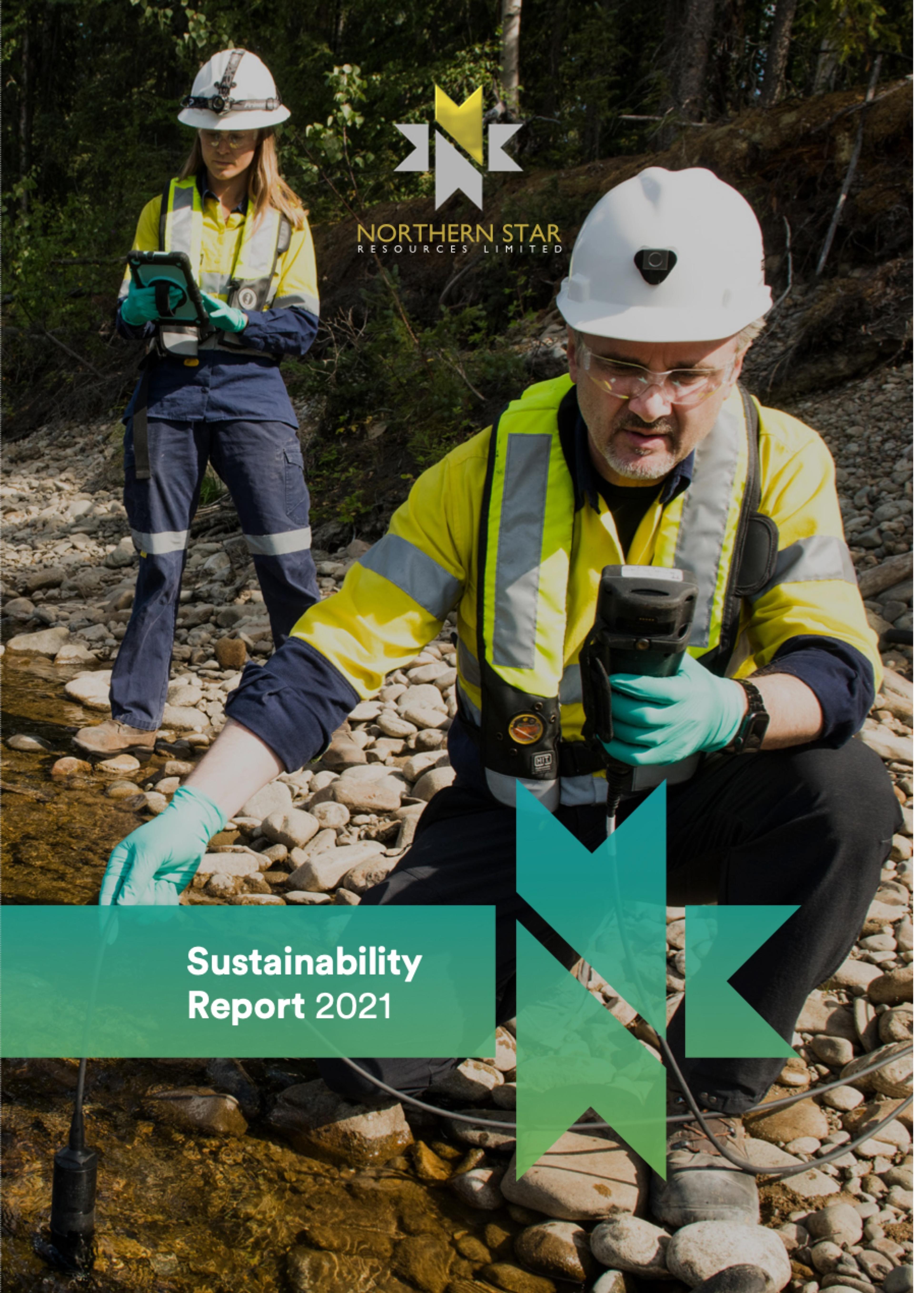 Sustainability Report 2021 cover
