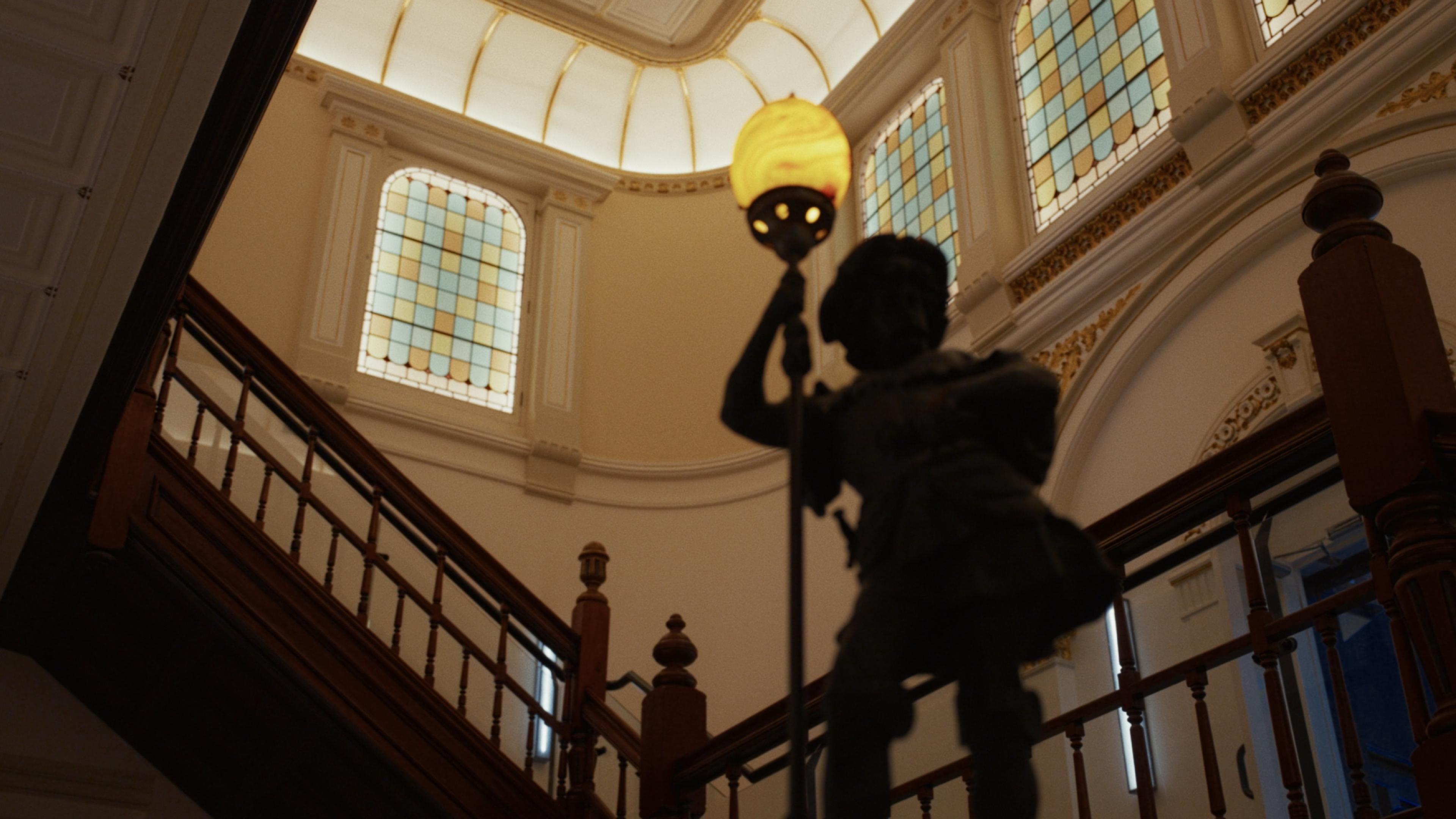 The heritage staircase in Crabtree Legal’s building