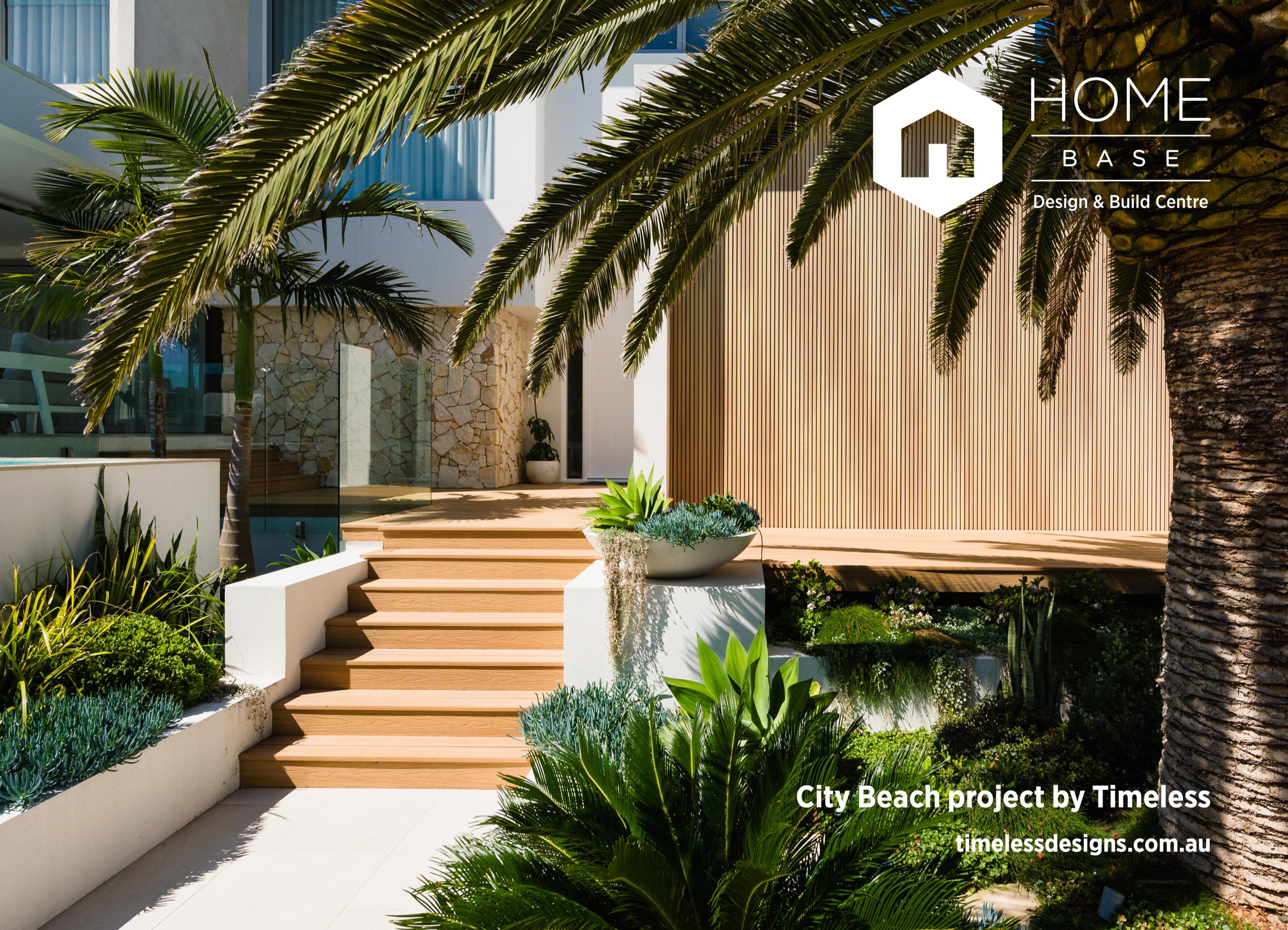 Home Base billboard featuring a City Beach home by Timeless Designs