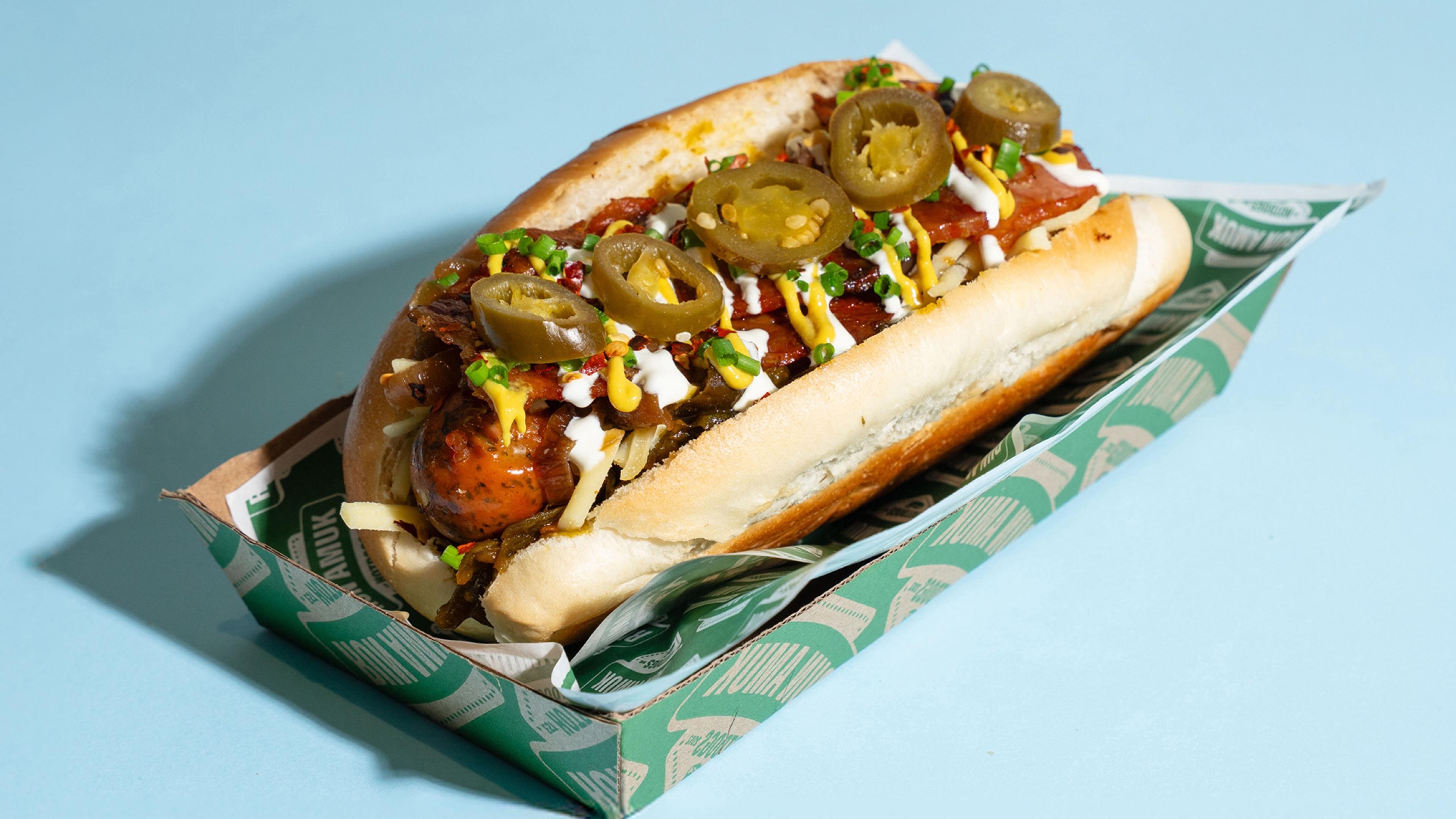 The Spice Girl hotdog