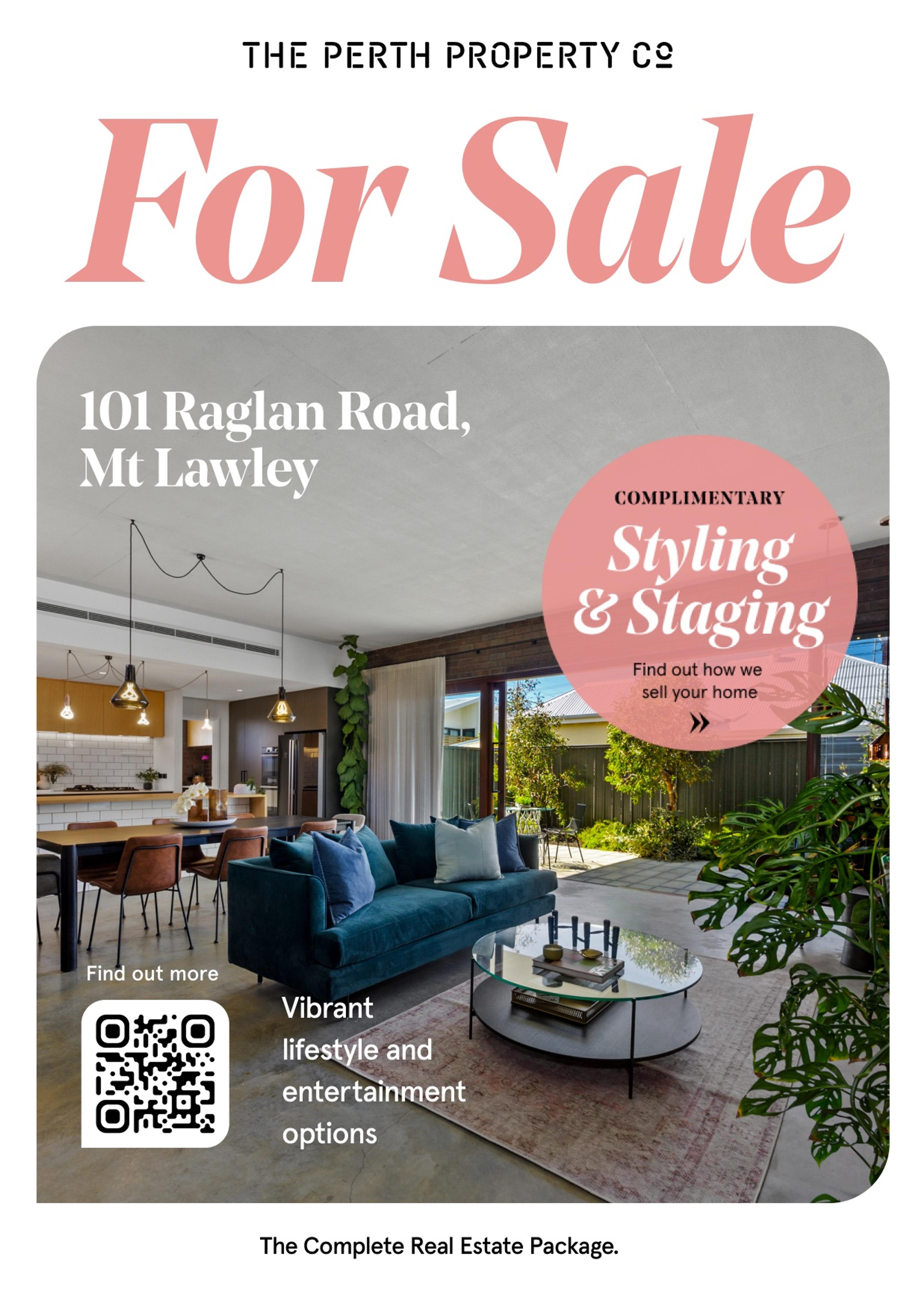 For Sale property brochure template