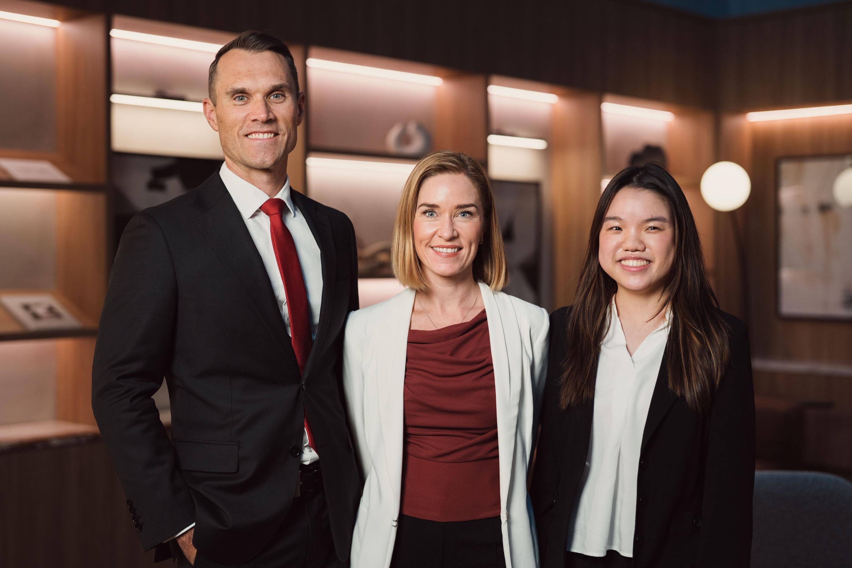 The Crabtree Legal team in the firm’s office