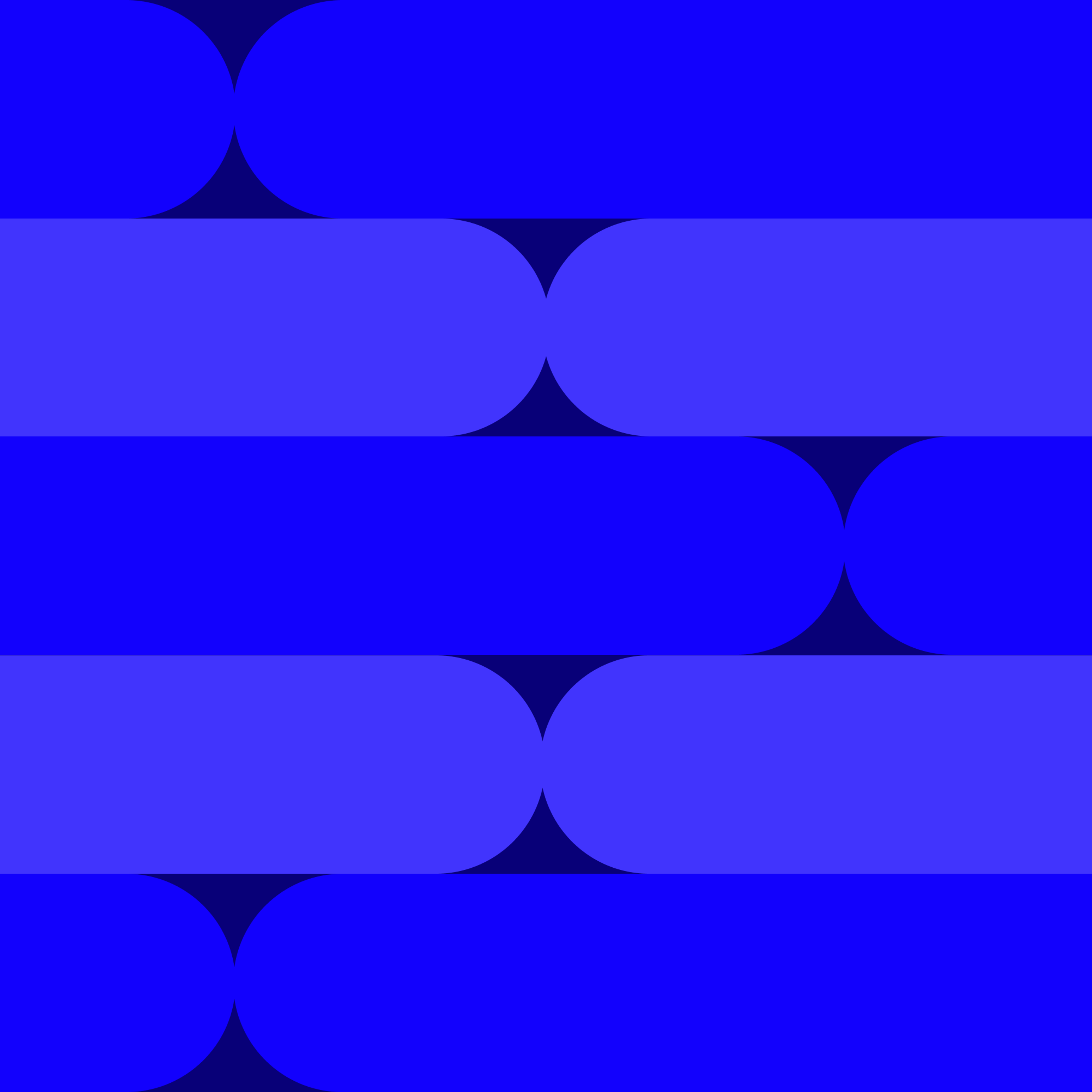Massive pattern 1: the symbol’s rounded strokes repeated in blue and navy