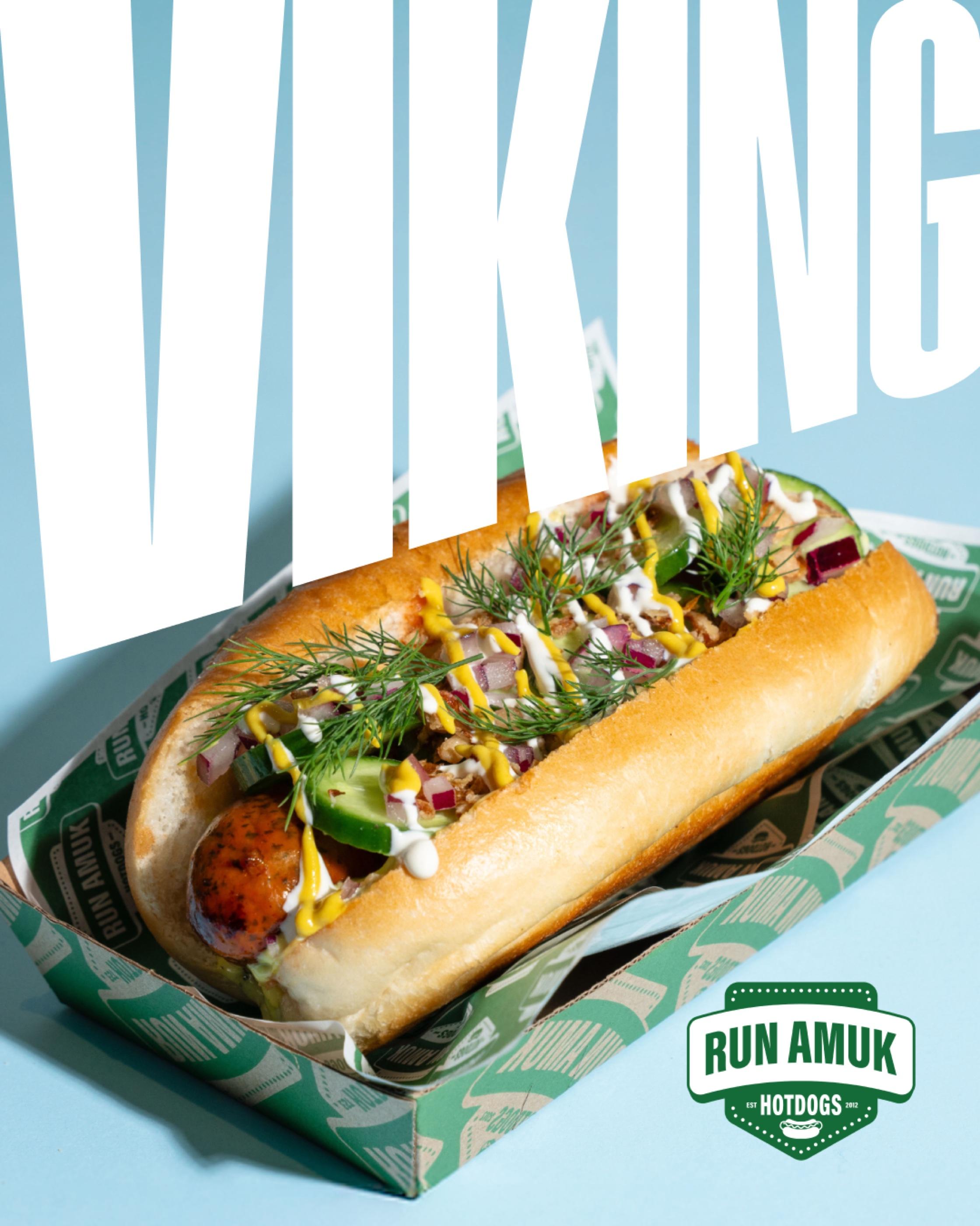 Weekday Lunch Deserves Better paid ad featuring the Viking