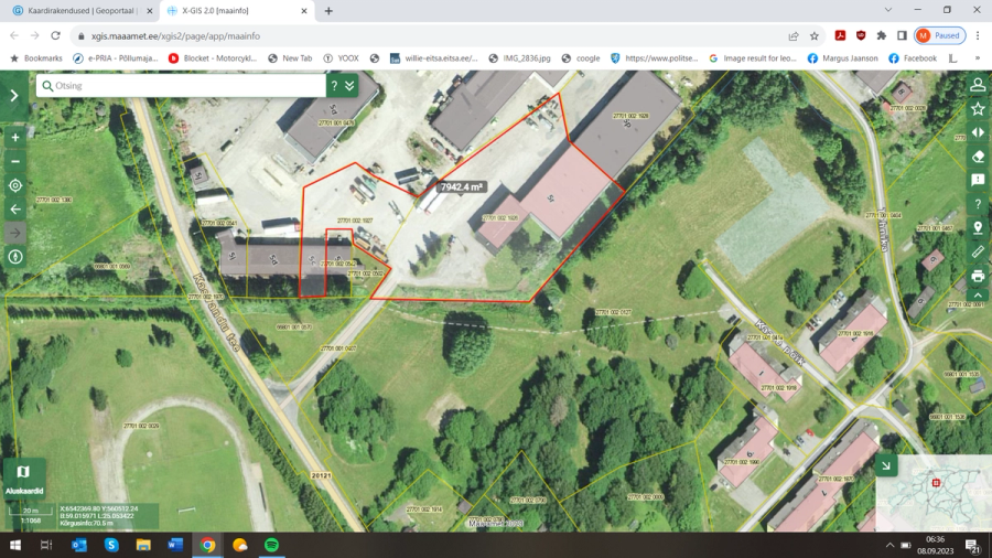 Garaaž 864 m² ja kontoriblokk 470 m² — 7