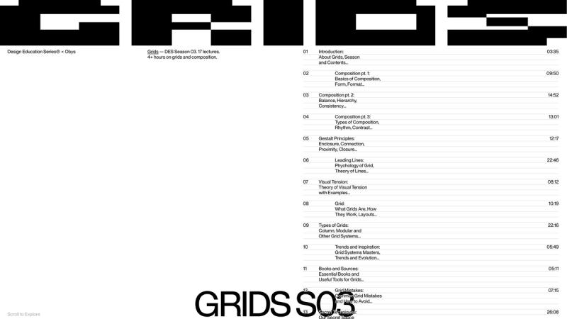 Grids - DES Season 03