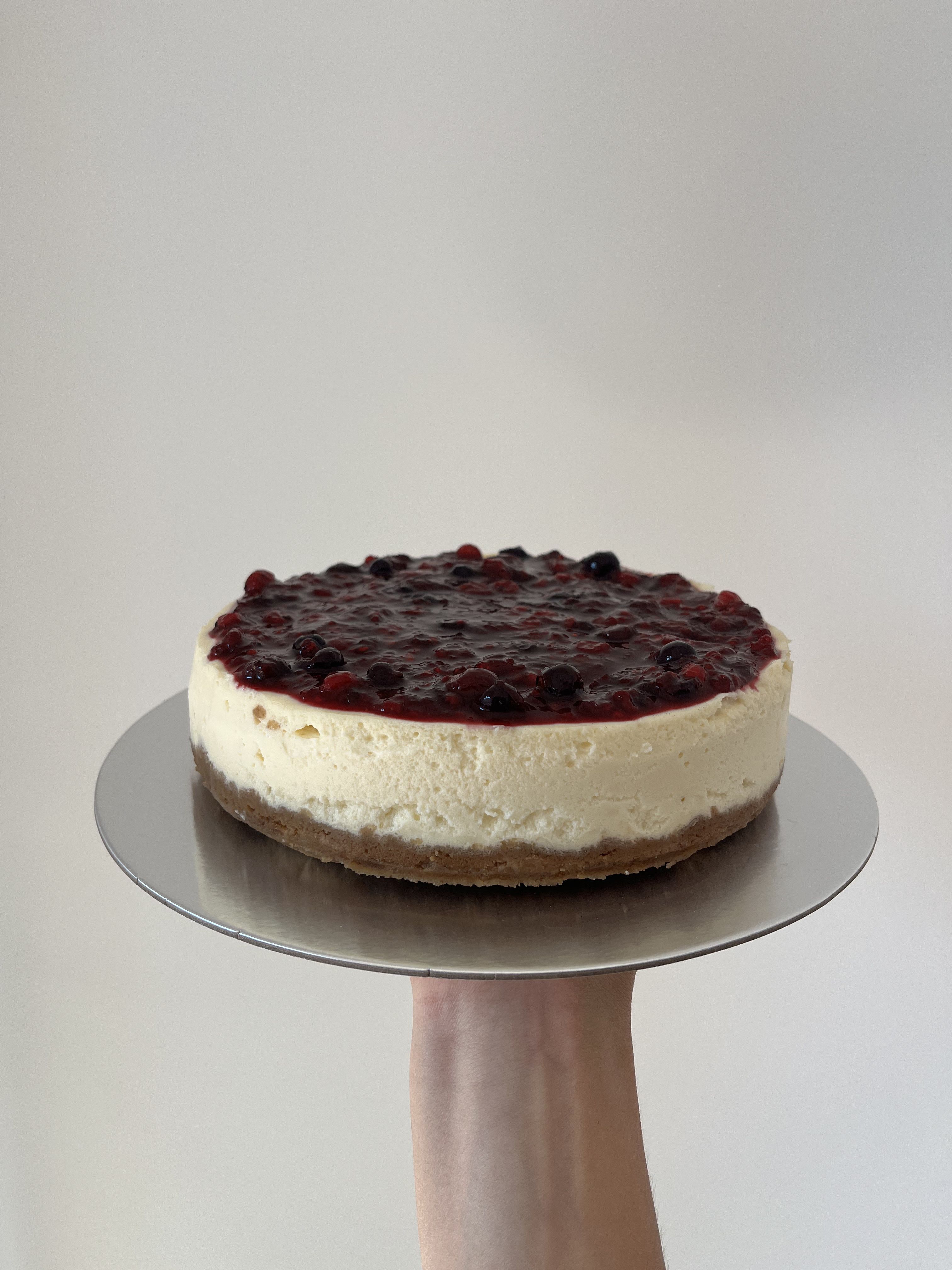 Cheesecake de frutos rojos