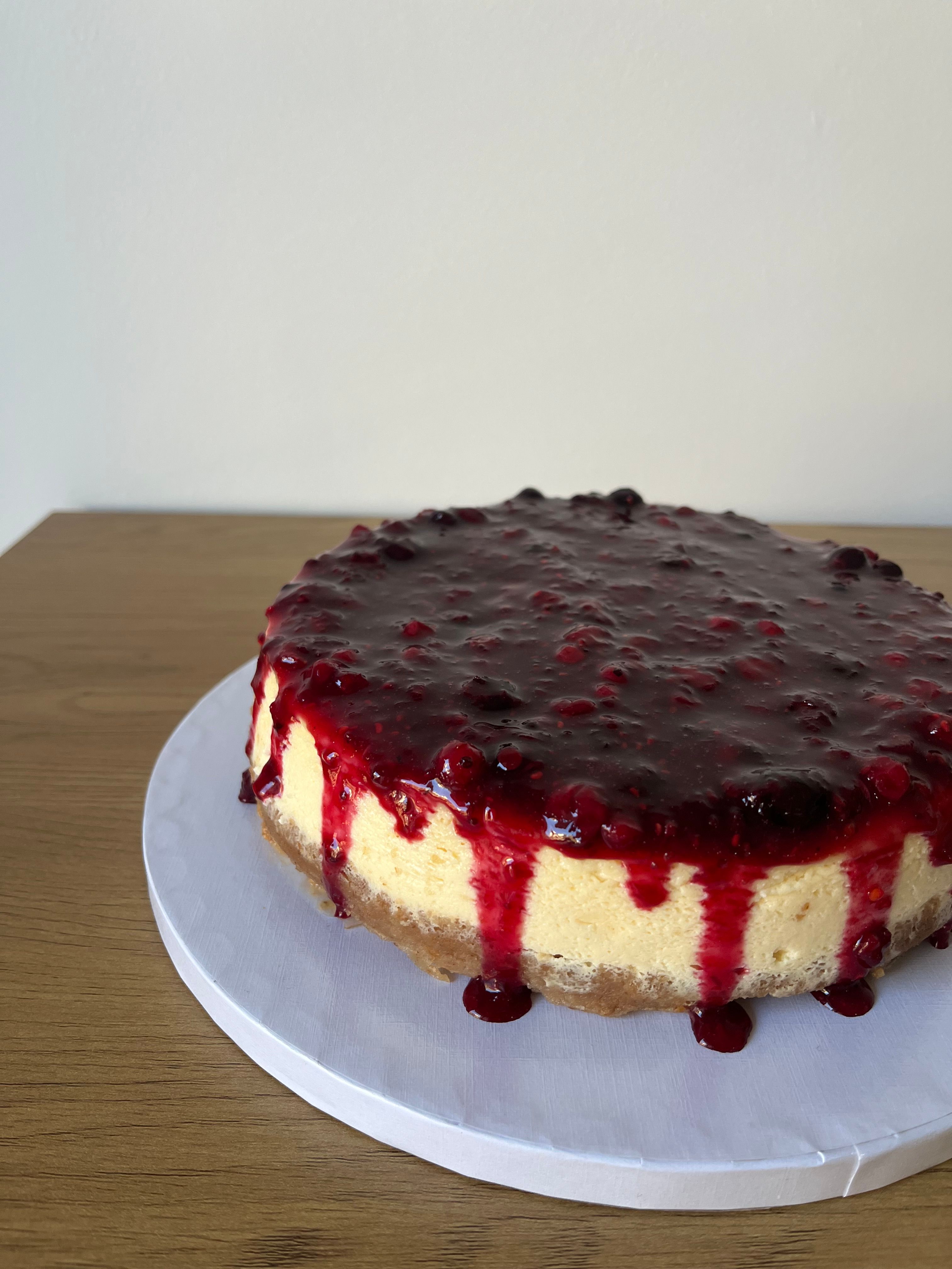 Cheesecake de frutos rojos