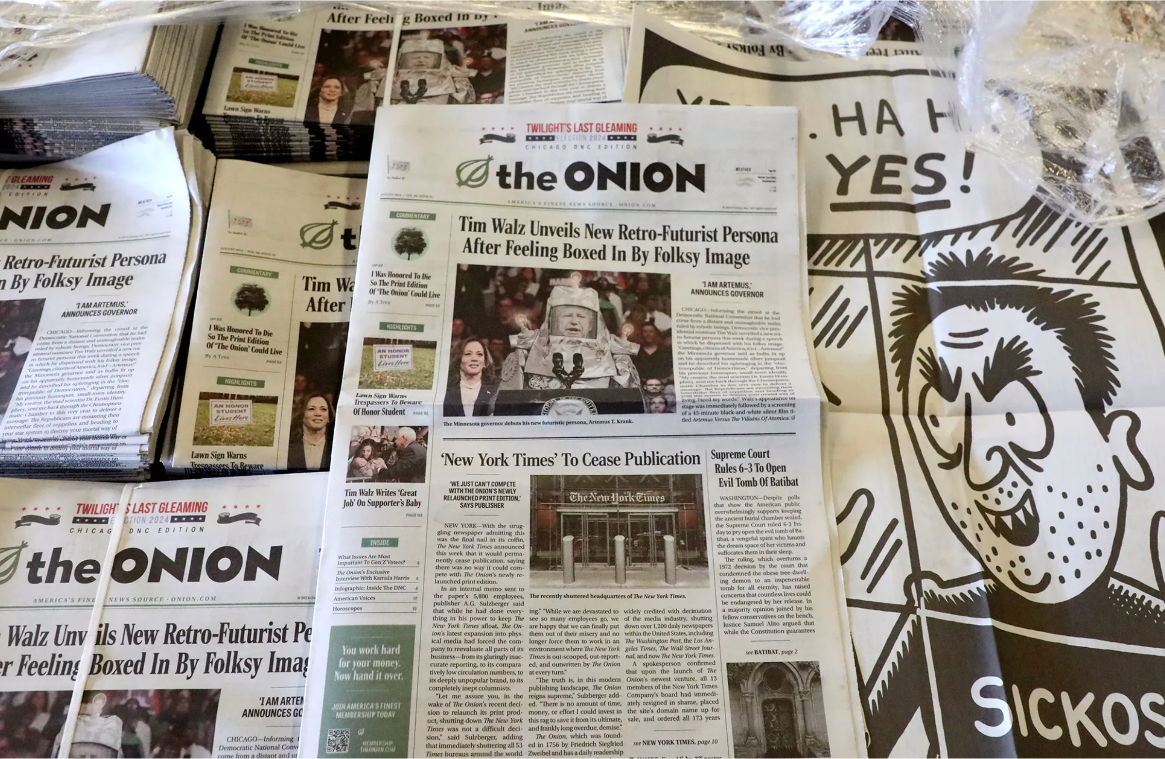 Why The Onion is returning to print—and betting big on memberships