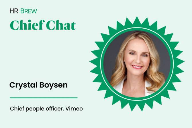 Crystal Boysen, chief people officer, Vimeo