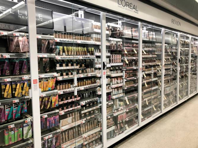 Walgreens beauty aisle