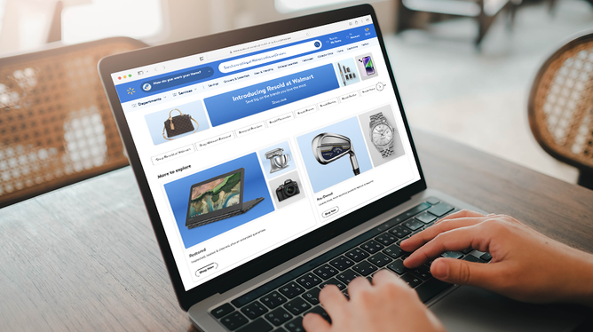 Resold items on Walmart's Marketplace