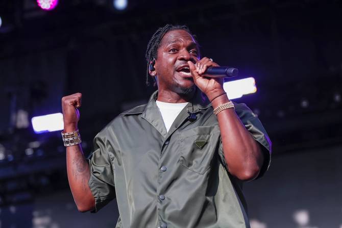 Pusha T performing at 2019 Pitchfork Music Festival - Day 1