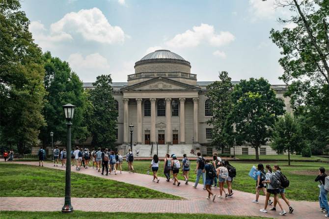 UNC Chapel Hill campus