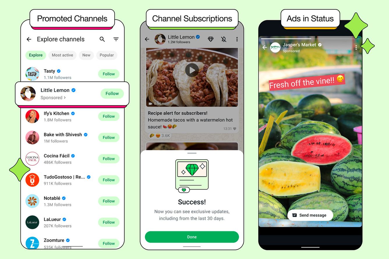 WhatsApp advertising update
