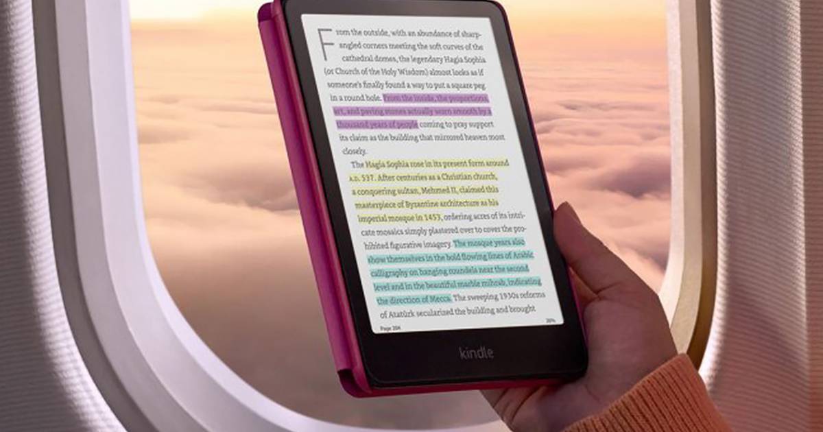 Amazon releases the Kindle Colorsoft