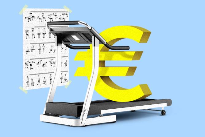 Euro on a treadmill