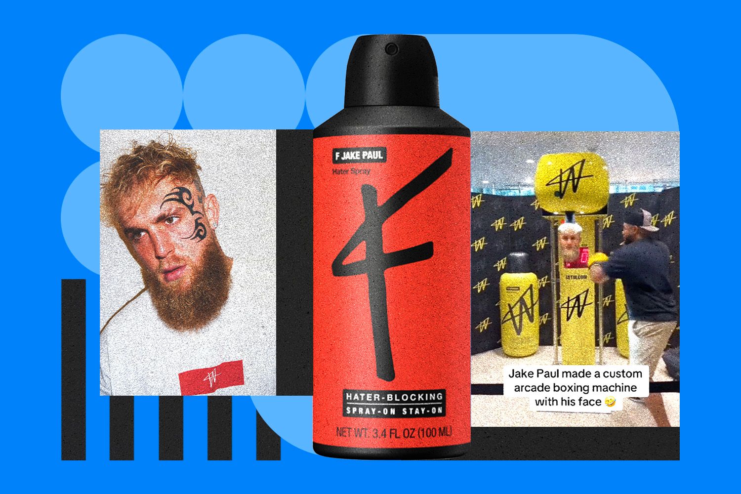 Jake Paul's personal-care brand W is embracing the haters