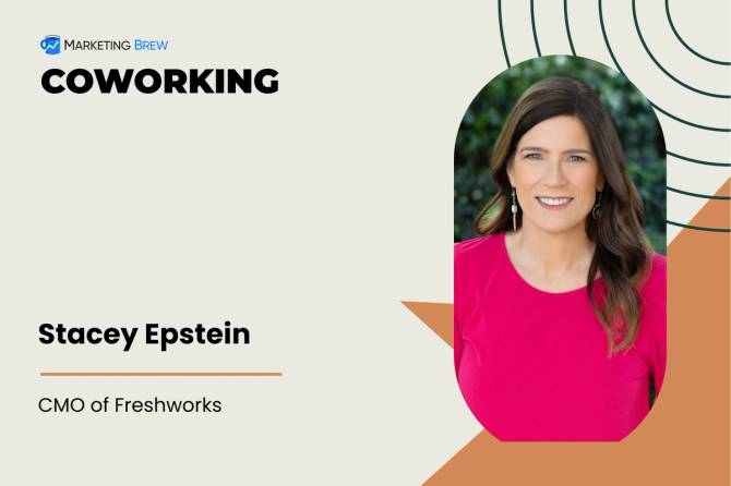 Stacey Epstein in Marketing Brew's Coworking series