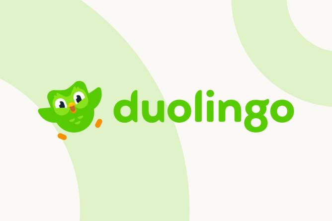 The Duolingo logo