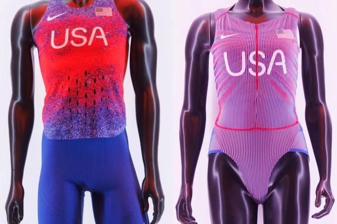 Nike Olympic uniforms 2024