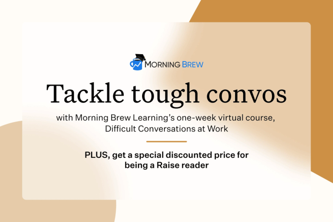 Learn how to tackle tough convos, at a discounted price