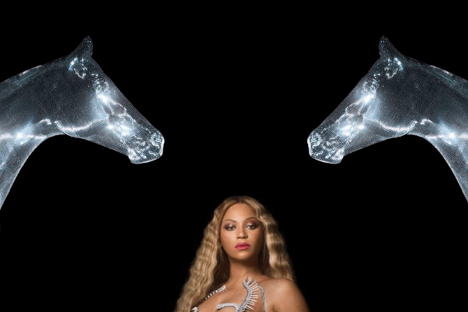 Beyonce's new album artwork