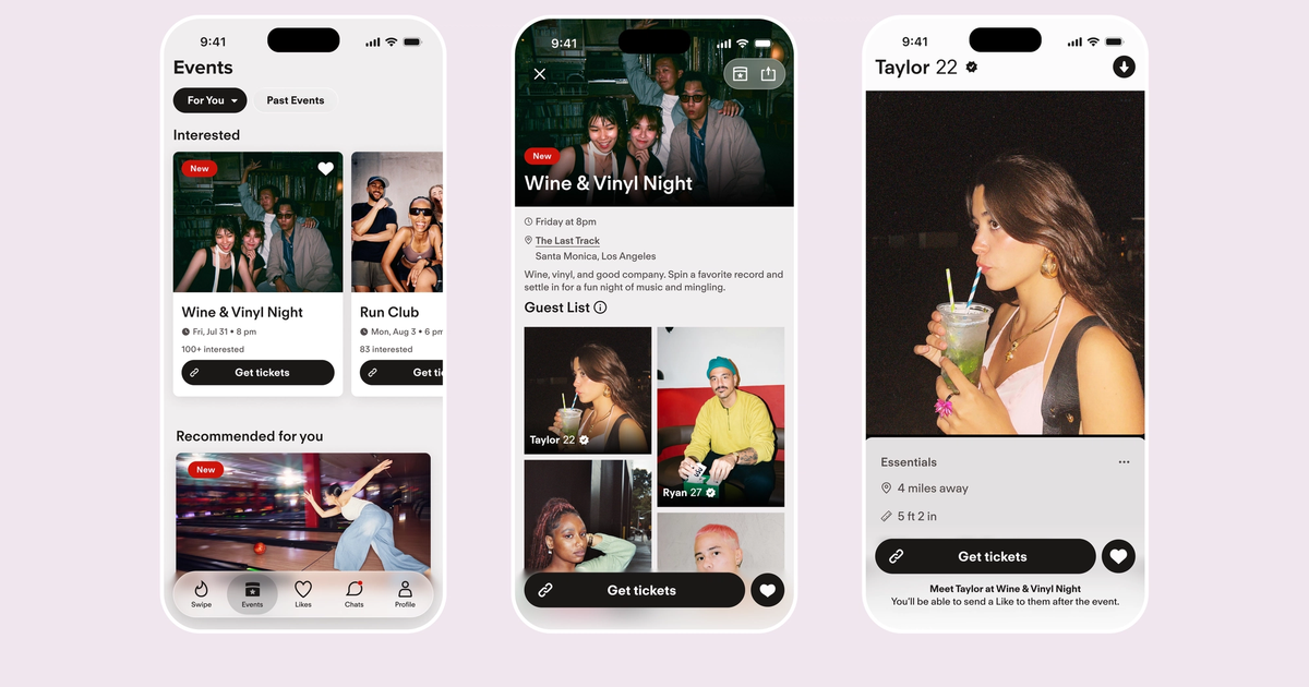 How Tinder is getting people off the app and into the wild (3 minute read)