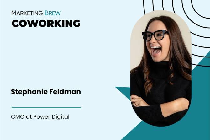 Stephanie Feldman in Marketing Brew's Coworking series