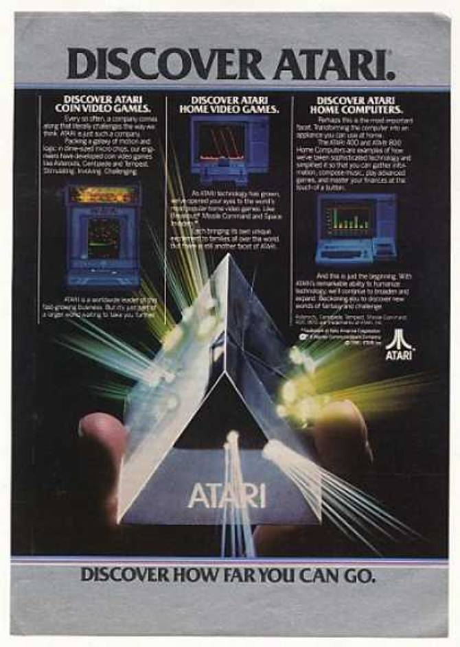 old Atari ad