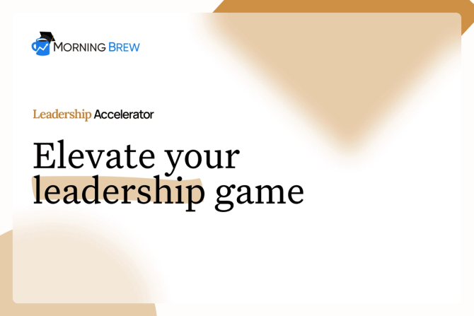 Banner: Elevate your leadership game