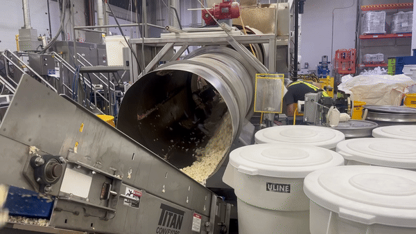 Popcorn Sprayed A look inside LesserEvil’s popcorn factory