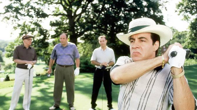 Sopranos characters golfing