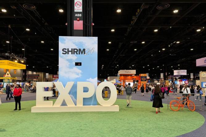 The SHRM24 expo