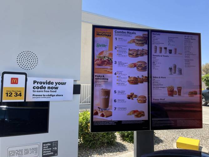 Image of a McDonald's drive-thru.