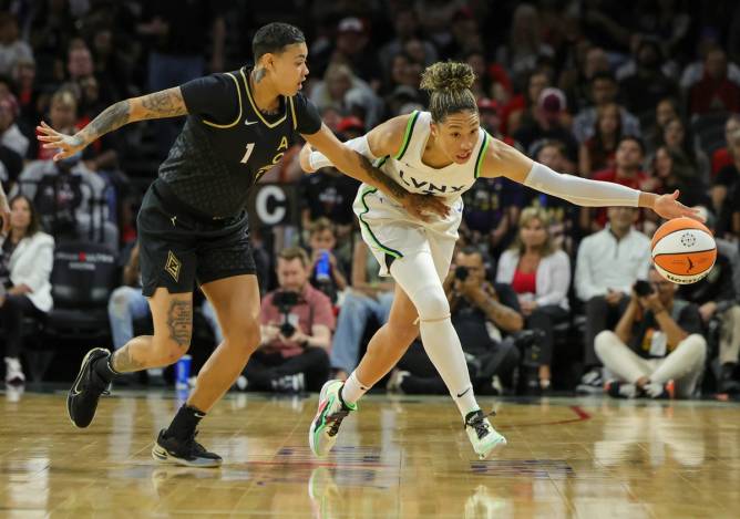 a Las Vegas Aces player and Minnesota Lynx player