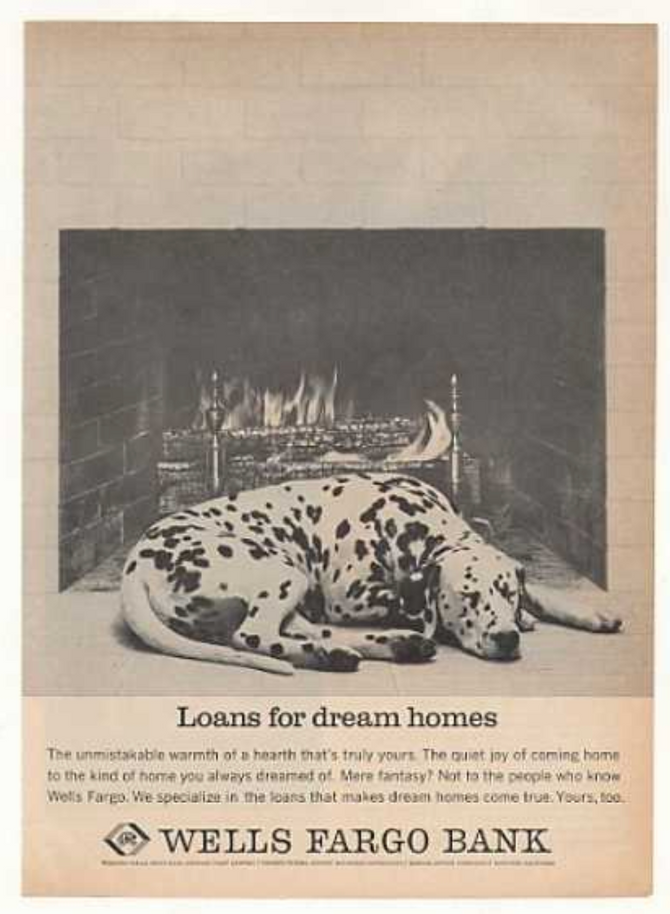 vintage Wells Fargo ad