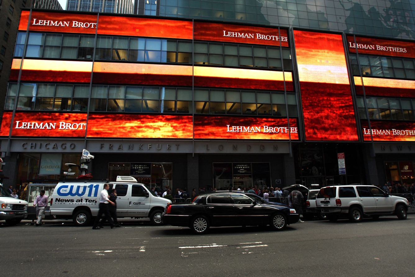 2008 financial Lehman bros