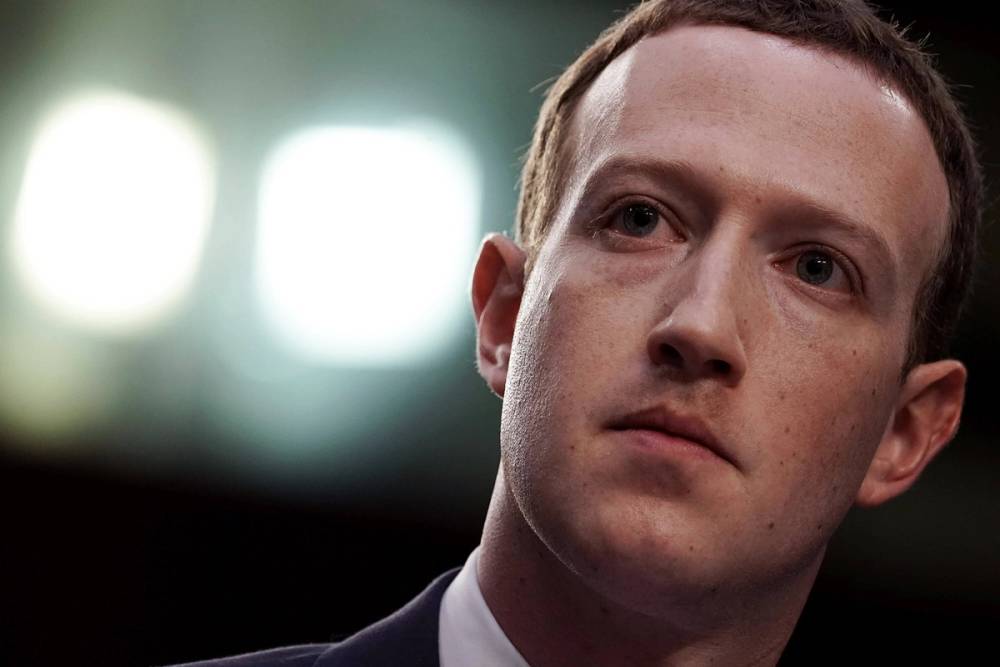 Photo of Mark Zuckerberg looking concerned