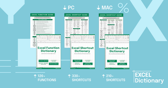 Excel shortcuts right at your fingertips