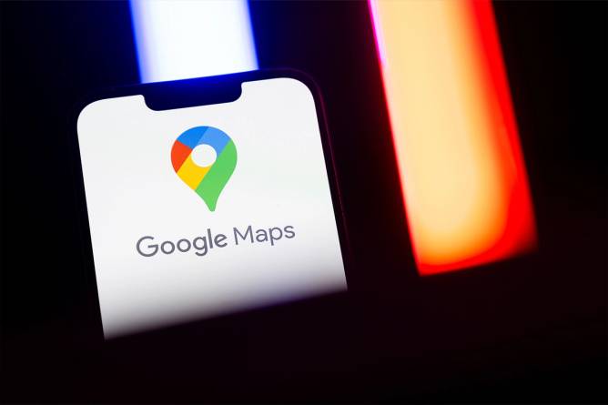 Google Maps app